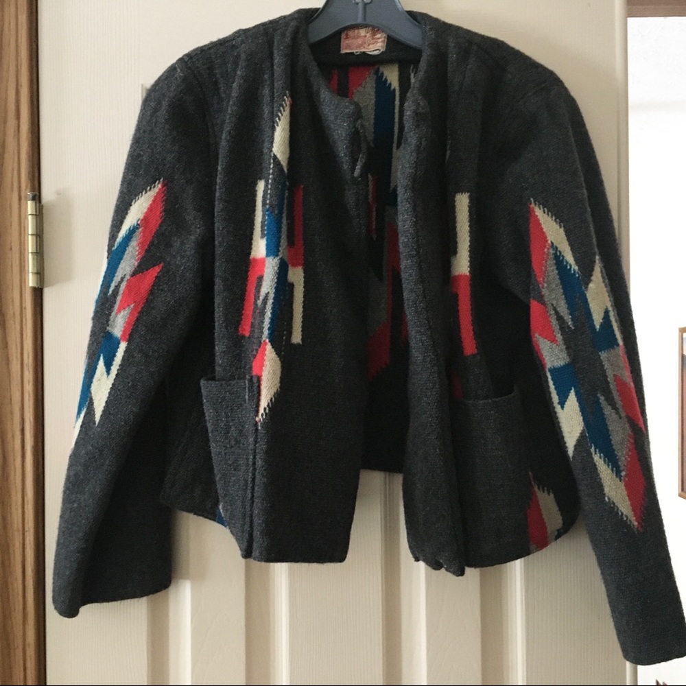 EUC 1940's Vintage Chimayo Aztec Southwestern Jacket